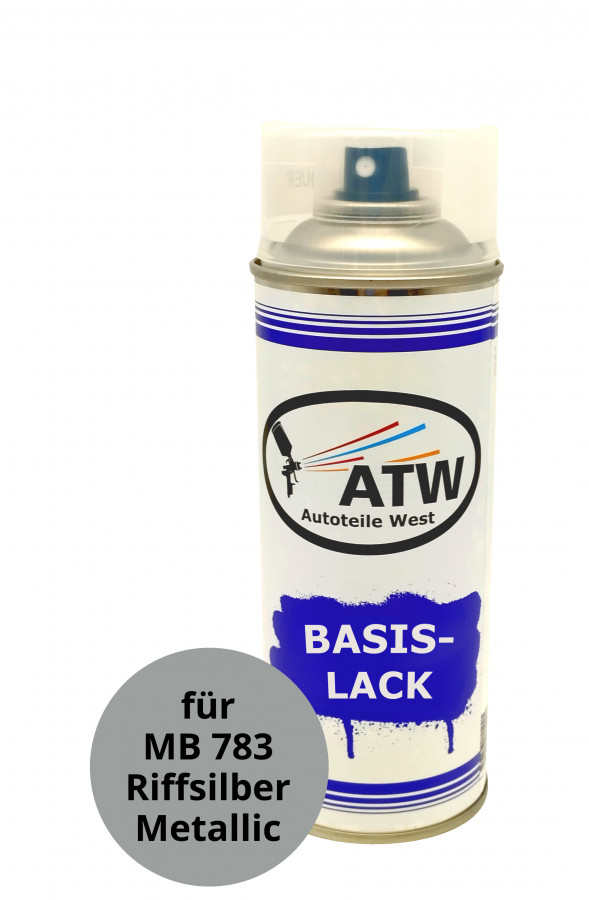 Autolack für MB 783 Riffsilber Metallic